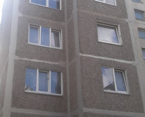 Dažymo darbai aukštyje - Aukštalipiai, blokinių namų siūlių remontas - 1