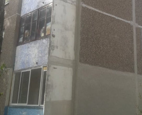 Dažymo darbai aukštyje - Aukštalipiai, blokinių namų siūlių remontas - 3