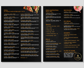 Maketavimas / Animuoti baneriai / Soc. tinklų dizainai - Kavinių ir restoranų meniu maketavimas - 1 Kavinių ir restoranų meniu maketavimas - Maketavimas / Animuoti baneriai / Soc. tinklų dizainai - 1