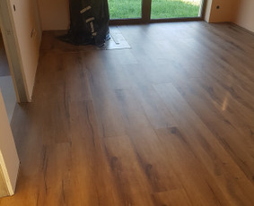 Vinilinės grindys, klojimas - Parketo, vinilo, laminato. grindjuosčių. profilių montavimas - 4