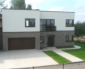 Sodo, mediniai nameliai - Individualių Namų Statyba Iki Raktų - 3