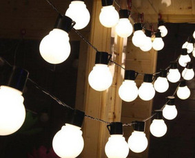 &Scaron;ventinės įrangos nuoma - Burbulinių lauko lempučių nuoma &scaron;ventėms 0,50&euro;/m. - 1