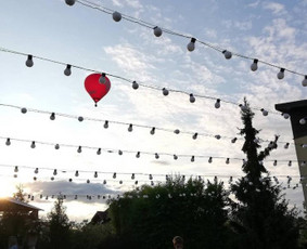 &Scaron;ventinės įrangos nuoma - Burbulinių lauko lempučių nuoma &scaron;ventėms 0,50&euro;/m. - 2