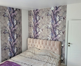 Tapetų klijavimas - Vidaus ir lauko apdailos darbai - 2