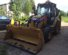 Statybinės technikos nuoma - Ekskovatorių krautuvų , bobkatų, savivarčių nuoma - 3