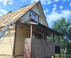 Stogdengys Naujastatyba Senų renovacija,remontas,lankstiniai / MB ,, Andjusta Statyba " / Darbų pavyzdys ID 1816261