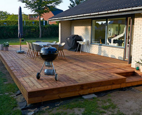 Grindjuosčių montavimas - Terasų, karkasinių pastatų įrengimas, fasadų apdaila - 4