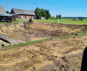 Ratinio ekskavatoriaus (račioko) paslaugos Polių grežimas / UAB Savruna / Darbų pavyzdys ID 1826295