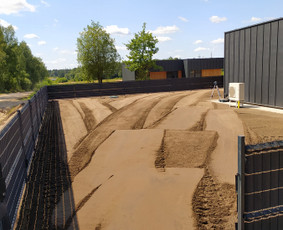 Sklypo lyginimas, formavimas - Mechanizuotas vejos įrengimas / paruošimas - 1