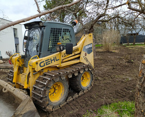 Vejos įrengimas Bobcat nuoma Pagrindų įrengimas / MB ''Lauko statyba'' / Darbų pavyzdys ID 1827031