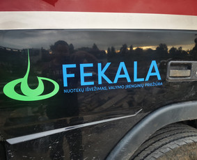 Nuotekos/valymo Įrenginai/riebalų gaudyklė/betonitas/dumblas / IND. V. "FEKALA" / Darbų pavyzdys ID 1827383