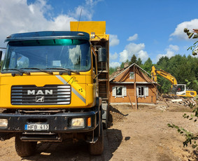 Ekskavatoriaus nuoma Žvyras smėlis juodžemis skalda atsijos / MB Beltrans / Darbų pavyzdys ID 1827649