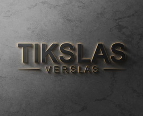 Tikslas-verslas logotipas