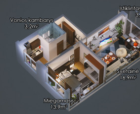 Visos 3d vizualizacijos+maketavimas / Tomas / Darbų pavyzdys ID 1833467