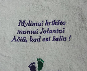 Profesionalus Siuvinėjimas (Mašina) Pagal Jūsų Idėją / Ugnė Ašmėgaitė / Darbų pavyzdys ID 1834181