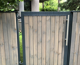 Metalines Stiklo konstrukcijos,pertvaros, laiptu tureklai / Andzej / Darbų pavyzdys ID 1836453