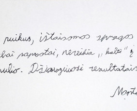 Matematika - skubus ruošimas egaminams / Tomas / Darbų pavyzdys ID 1837451