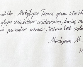 Matematika - skubus ruošimas egaminams / Tomas / Darbų pavyzdys ID 1837453
