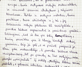 Matematika - skubus ruošimas egaminams / Tomas / Darbų pavyzdys ID 1837461