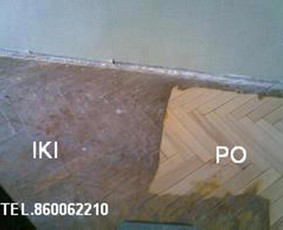 Šlifavimas ir lakavimas medinių grindų, bei parketo. / Šlifavimas  grindų, parketo. / Darbų pavyzdys ID 1839829
