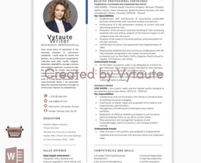 Cv ir Motyvacinių Laiškų Kūrimas // Linkedin Optimizacija - Personalo sprendimai - 3 Personalo sprendimai - Cv ir Motyvacinių Laiškų Kūrimas // Linkedin Optimizacija - 3