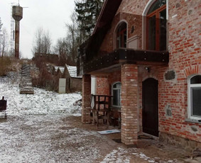 Balkono turėklo stiklas (bronzinis)