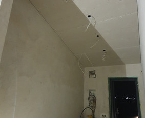 Pakabinamų lubų montavimas - Gipskartonio montavimas - 2