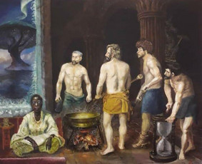 Čia gimsta menininkai! Kostino meno studija kviečia tapyti / Piotras Kostinas / Darbų pavyzdys ID 1844009