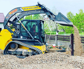 Ekskavatorinio krautuvo račioko bobcat nuoma skalda žvyras / Technika žemės kasimo darbai / Darbų pavyzdys ID 1848553