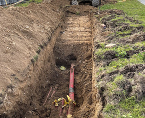 Elektros darbai/ įvadai / įžeminimas / rangovo aktas per 1d. / G-ELECTRIC / Darbų pavyzdys ID 1854055