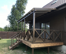 Karkasiniai ir moduliniai namai, terasos, pirtys / MB "Meistro Idėja" / Darbų pavyzdys ID 1860341