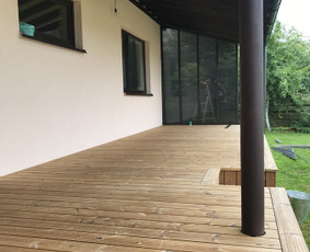 Karkasiniai ir moduliniai namai, terasos, pirtys / MB "Meistro Idėja" / Darbų pavyzdys ID 1860371
