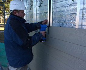 PIR plokščių montavimas - Fasadų Apdaila Šiltinimas - 1