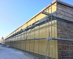 Pramoninių pastatų, angarų šiltinimas - Fasadų Apdaila Šiltinimas - 2