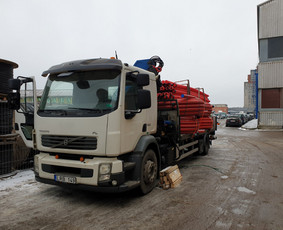 Sunkvežimio su manipuliatoriumi nuoma (fiskaro nuoma) kranas / UAB "Inpromus Transport" / Darbų pavyzdys ID 1870911
