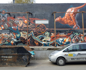 Murals - Grafiti piešimas - 2 Grafiti piešimas - Murals - 2