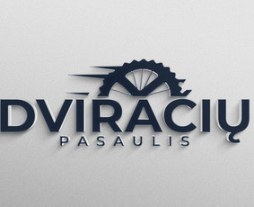Dviračių pasaulis logotipas.