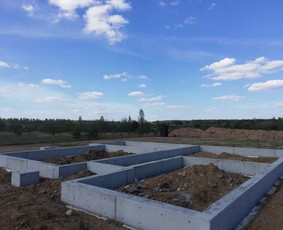 Betonavimo darbai - Gręžtiniai (poliniai) pamatai - 1 Gręžtiniai (poliniai) pamatai - Betonavimo darbai - 1