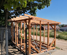 Karkasiniai namai,terasų, stoginių, tvorų įrengimas. - Pavėsinių gamyba, statymas - 1 Pavėsinių gamyba, statymas - Karkasiniai namai,terasų, stoginių, tvorų įrengimas. - 1