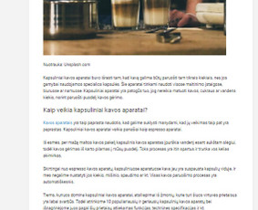 Rinkodaros specialistė, tekstų kūrėja Lt ir En - SEO straipsnių rašymas - 2 SEO straipsnių rašymas - Rinkodaros specialistė, tekstų kūrėja Lt ir En - 2