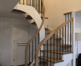 Mediniai laiptai, gamyba - Laiptų gamyba ( Mb Laiptų kalvė) - 4