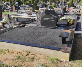 Kapų tvarkymas. Gamyba, bei prekyba granito gaminiais. - Kapavietės užpylimas skaldele - 4 Kapavietės užpylimas skaldele - Kapų tvarkymas. Gamyba, bei prekyba granito gaminiais. - 4