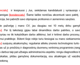 Straipsniai žiniasklaidai, blog ir tinklalapių tekstai / Emilija Paulauskė / Darbų pavyzdys ID 1899499