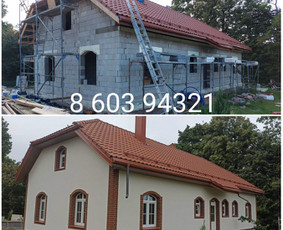 Fasadų šiltinimas ir apdaila. Klaipėda. / Saulius Fasadai / Darbų pavyzdys ID 1903619