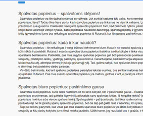 Tekstų rašymas: Seo, prekių aprašymai, facebook įrašai ir kt / Ieva Liubšytė / Darbų pavyzdys ID 1903973