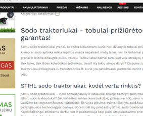 Tekstų rašymas: Seo, prekių aprašymai, facebook įrašai ir kt / Ieva Liubšytė / Darbų pavyzdys ID 1904011
