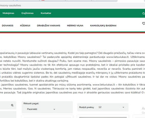 Tekstų rašymas: Seo, prekių aprašymai, facebook įrašai ir kt / Ieva Liubšytė / Darbų pavyzdys ID 1905933