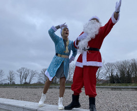 Rubino vaikai Vaikų šventės - Kalėdų senelis šventėje - 4 Kalėdų senelis šventėje - Rubino vaikai Vaikų šventės - 4