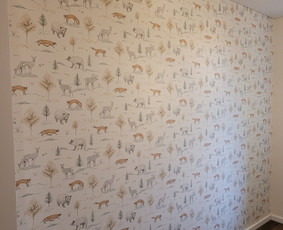 Tapetų klijavimas - Vidaus ir lauko apdailos darbai - 1