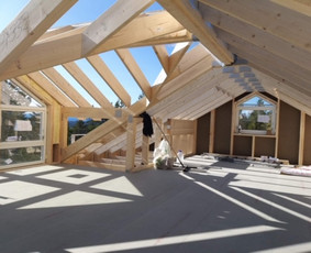 Įvairūs statybos darbai, mūras, karkasas, pamatai, stogas. - Karkasinių namų statyba - 2 Karkasinių namų statyba - Įvairūs statybos darbai, mūras, karkasas, pamatai, stogas. - 2